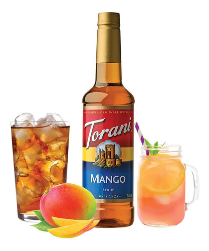 Jarabe Torani Mango Syrup Formula Original 750ml Tropical