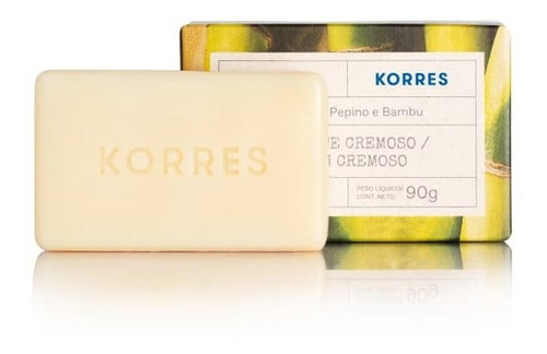 Korres Sabonete Pepino, Bambu 90gr