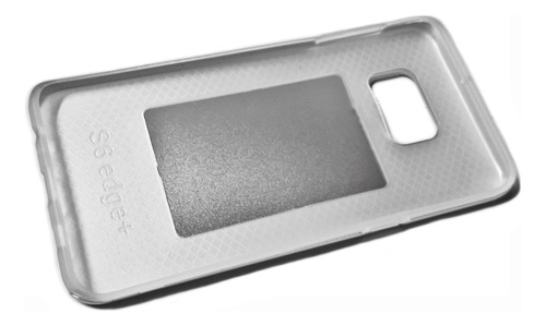 Funda Tpu Case Para Celular Samsung Galaxy S6 Edge Plus Plateado Geométrico