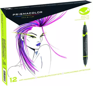Prismacolor Premier 12 Plumones Pincel Brush Lettering Arte