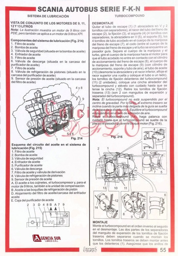 Manual De Servicio De Motores Scania Camiones Buses Micros
