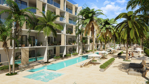 Apartamentos Cerca De La Playa En Punta Cana, 2 Habitaciones