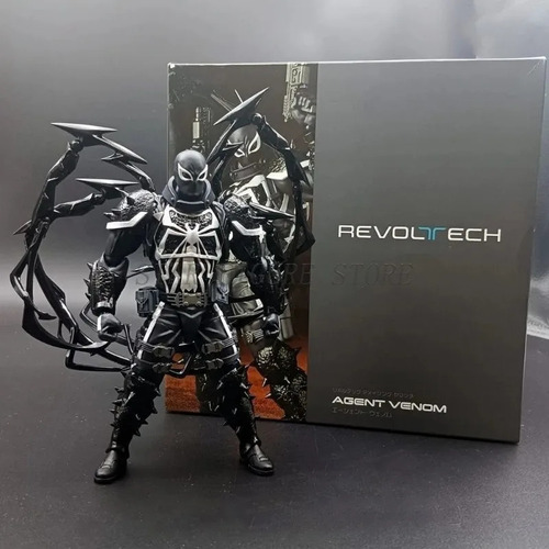 Cv Brinquedo De Boneco De Ação Revoltech Agent Venom Eugene