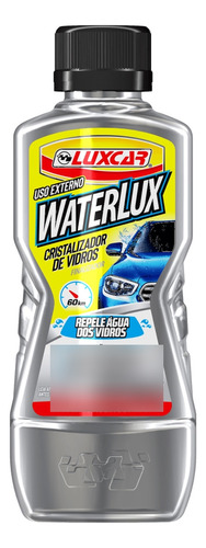 Cristalizador Vidros Parabrisa Waterlux Luxcar Repele A Agua
