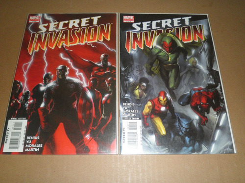 Secret Invasion 1-8 Miniserie Completa Marvel