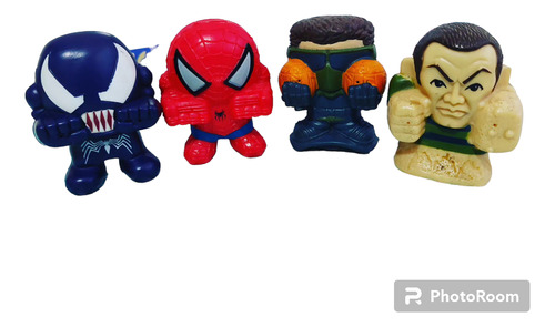 Colección Figuras Spider-man De Cereales Nestlé Año 2007