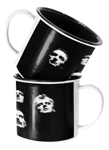 Taza Enlozada Lechera Queen Bandas De Rock