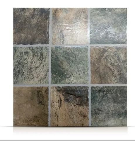 Cerámica Lourdes 35x35 Porfido Verde 1° Calidad - Ceramisur