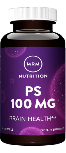 Mrm Nutrition | Ps Phosphatidylserine | 100mg | 60 Softgels