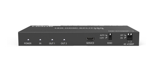 Splitter Hdmi 1×2 Com Extrator De Áudio E Hdcp 2.2- Avlife