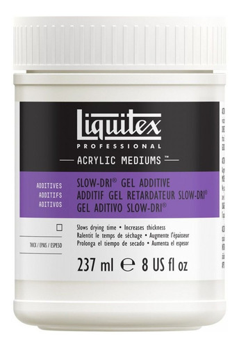 Gel Retardador De Secagem Liquitex 237ml