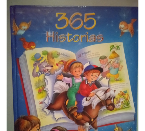 Libro Empastado E Ilustrado A Color  365 Historias 