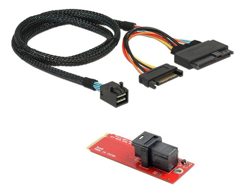 Adaptador Y Cable U2 Kit U.2 Sff-8639 Nvme Pcie Ssd Para Mai