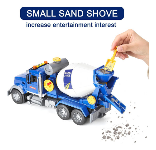 Camión Mezclador De Cemento Para Niños De 4 A 7 Años, Camion