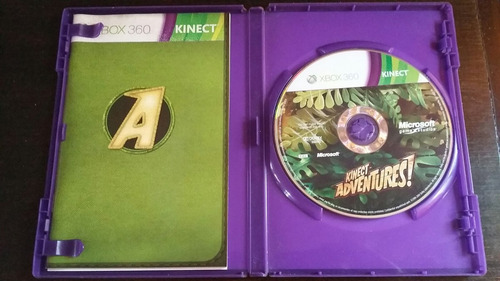Imagen 2 de 3 de Juego Xbox 360 Original Kinect Adventures! Para Kinect!