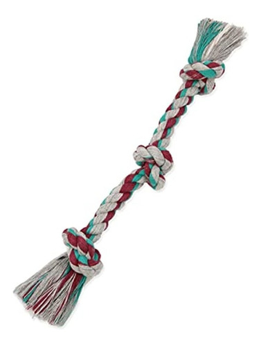 Mammoth Flossy Chews Color Rope Tug - Juguete Premium De ALG