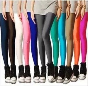  Calzas 100%  Lycra Mujer Leggins