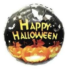 Globos Happy Halloween X 2  Tamaño 45 Cm