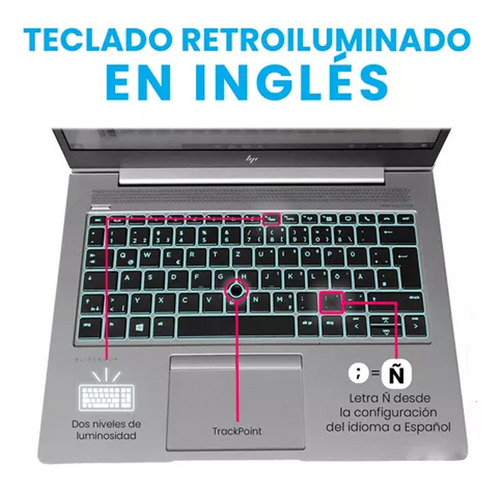 Laptop Hp Elitebook Táctil Core I5 8th 32gb Ram 1tb Ssd (Reacondicionado)