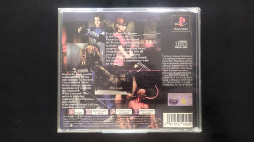 Resident Evil 2 Castellano Juego Playstation Plateado 90s (Usado)