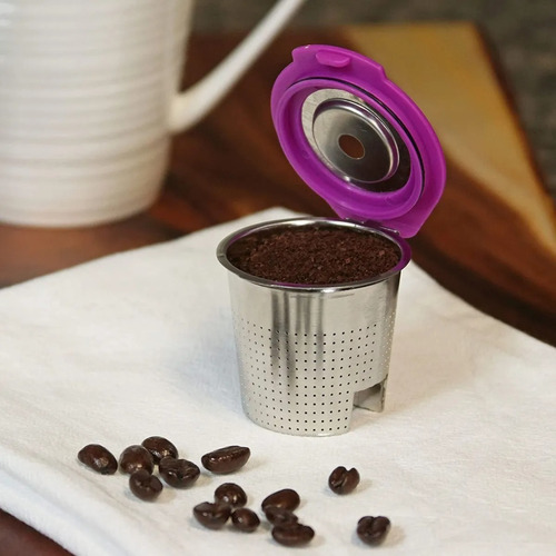 Capsulas Cafe K Cups Filtro Reusable Keurig 1.0 Y 2.0 Acero