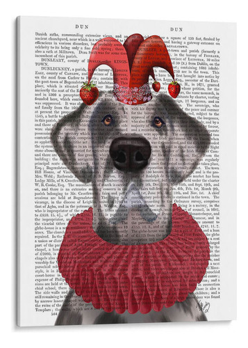 Canvas Lab Cuadro Great Dane Strawberry Fool 90x120