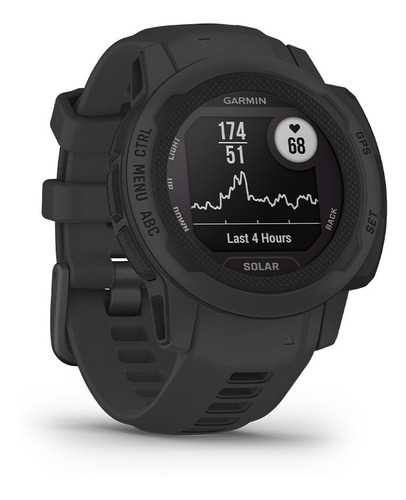 Smartwatch Garmin Solar Instinct 2s caja 40mm, malla de  silicona