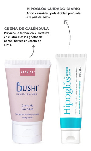 Kit Protección Bebés Y Madres Bushi + Hipoglós Cd