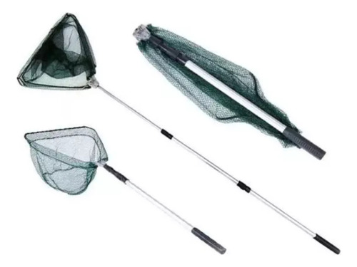 Passaguá De Pesca Alumínio Para Peixe Cabo Dobrável Grande