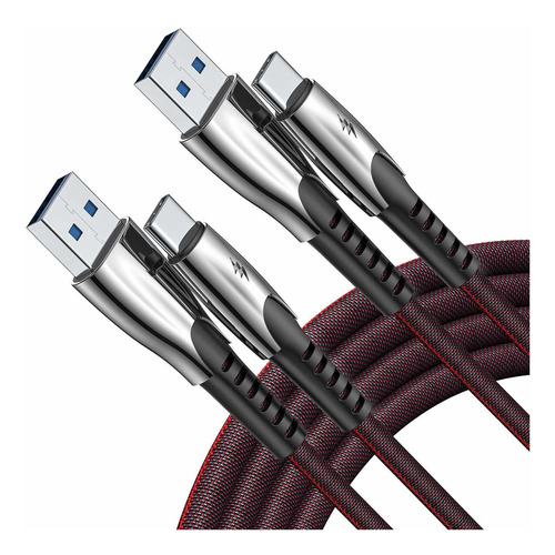 Tipo Rapida Ainope Usb Cable Durable Aleacion Zinc Tejido 8