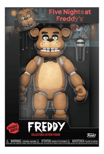 Freddy Fazbear Figura Five Nights At Freddy Original 13 Pul