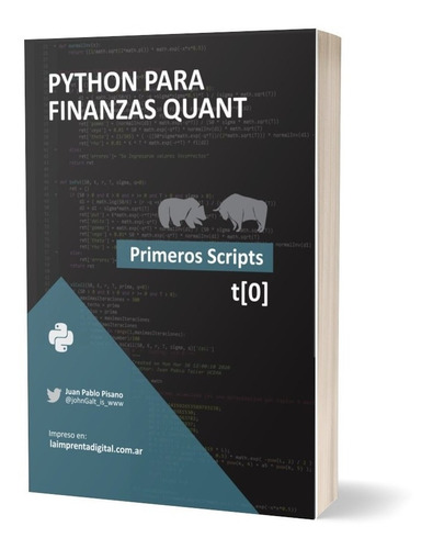 Libros Aprendé Python Desde 0 Trading Quant - Combo 3 Tomos