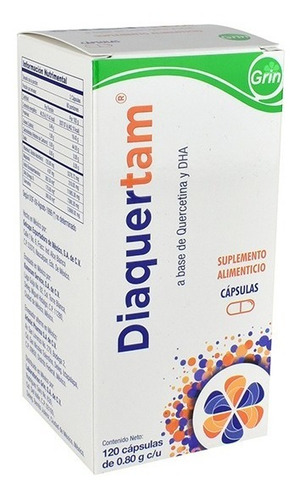 Diaquertam Con 120 Capsulas