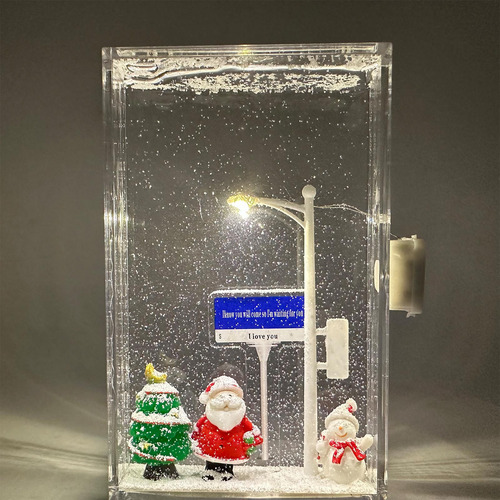 Muñeca Con Cinturón F Night Light Snow Night Flowers Snow Vi