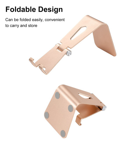 K Soporte De Teléfono Ajustable: Plegable, Giratorio,