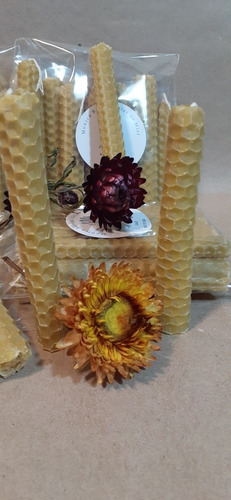 Imagen 3 de 6 de Velas De Miel Por 30 Unidades.