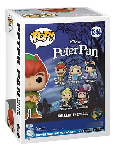 Funko Pop Disney Peter Pan 70 Aniversario - Peter Con Flauta
