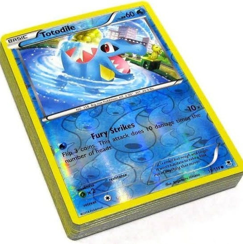 Paquete 30 Cartas Foil De Pokémon Tcg - Contenido Al Azar