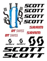 Comprar Kit Calcomanias Adhesivos Bicicleta Scott Rock Shox
