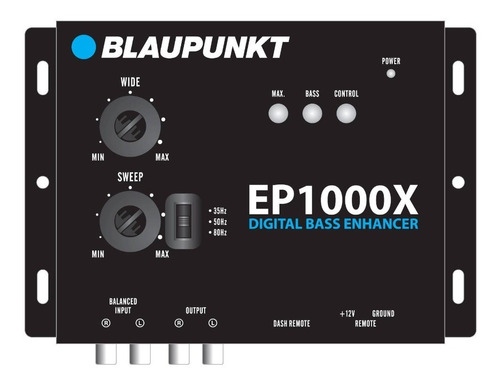 Blaupunkt Potenciador Digital De Bajos   Epx1000x