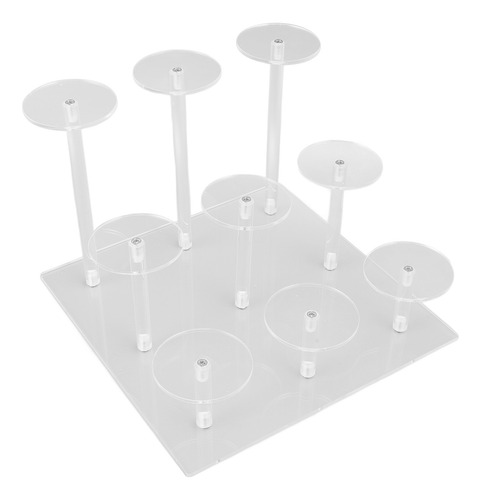 Soporte De Acrílico Transparente Para Tartas Display Riser S