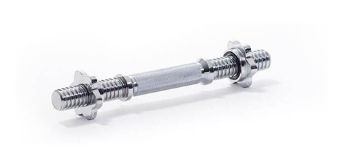 Imagen 2 de 3 de Mancuerna Cromada A Rosca Maciza 30mm Metal Calidad