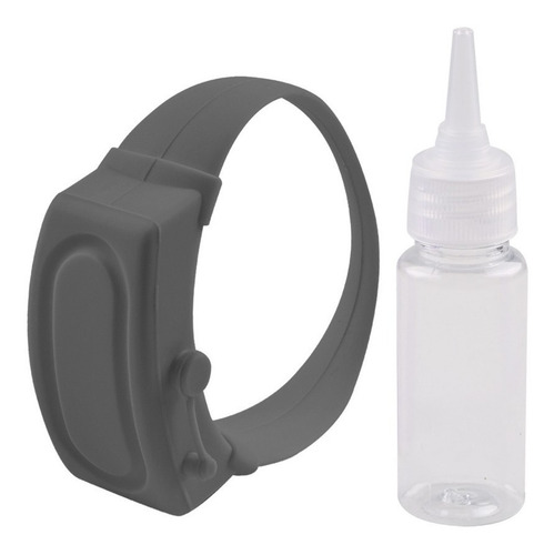 Pulsera Brazalete Gel Antibacterial Y Botella Dosificadora