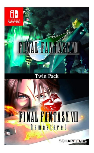 Imagen 1 de 4 de Final Fantasy Vll & Final Fantasy Vlll Nintendo Switch