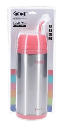 Mate Listo Keep Travel Mate 400ml Acero Inoxidable Libre Bpa