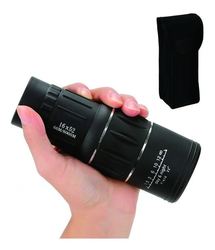 Imagen 4 de 10 de Monocular Hd 16x52 Profesional Lente Pro Bak4 Waterproof