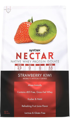 Nectar Whey Isolado 900g Morango E Kiwi - Syntrax
