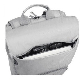 Mochila Lenovo Laptop 15.6 Gris Thin Varios Compartimentos