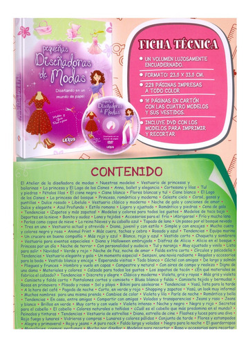 Libro Pequeñas Diseñadoras De Modas