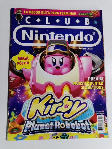 Revista Club Nintendo Kirby